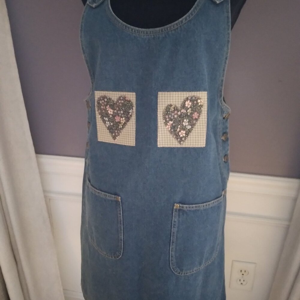 DEMIN DRESS SIZE: L BY: HAIKS